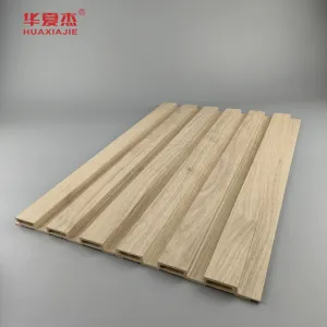 China Easy Install 200mm X 16mm Wpc Wall Panel Intdoor  Waterproof Anticorrosive on sale