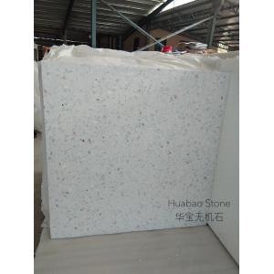 Cheap No Quartz Inorganic Terrazzo Stone Tiles No Resin Assorted Colors No Cracking for sale