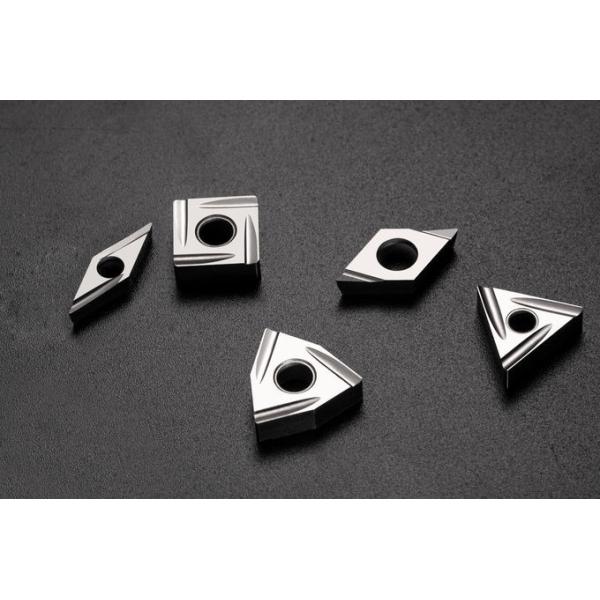 Semi Finishing - Finishing CNC Turning Inserts TiCN / Cermet Material VCGT