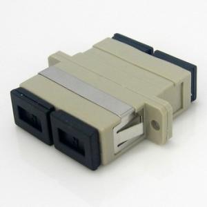 High Durability Fiber Optic Lc To Sc Adapter Duplex Sc Adapter UPC APC Type