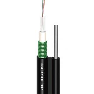 Cheap Figure 8 Self Supported Lan Armored Optical Fiber Cable Gyxtc8s 2/4/6/8/12 Core for sale