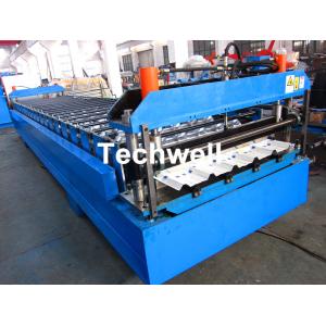 Trapezoidal Roof Panel Sheet Roll Forming Machine CE ISO TW35-200-1000