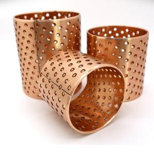 Long Life Flange Bronze Wrapped Bronze Bushings For Engineering Machinery