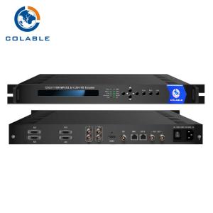 Cheap QR LOGO OSD HD Video Encoder HDMI SDI CVBS MPEG - 2 H 264 Encoder COL5111BN for sale