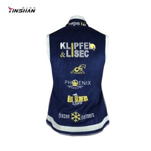 Motorcycle Auto Racing Wear Men's Softshell Vests for Winter Sports Custom Team