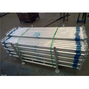High Strength Ringlock Scaffolding System Vertical Powered Coated For Constructi