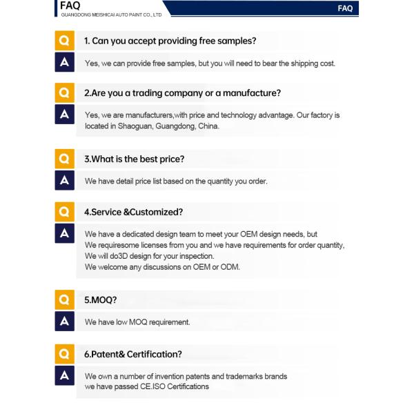 High Quality 2K Acrylic Car Paint Reddlish Blue Automotive Metallic Color Good Price Spray Paint Supply Car Repair Coating