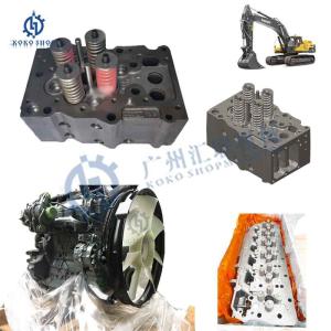 Cummins QSK23 Engine Parts 4323150 4096113 4096555 Cylinder Head For Excavator