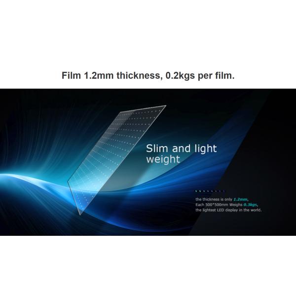 Window Glass Adhesive Outdoor Transparent Led Screen Display P8 P10 P16