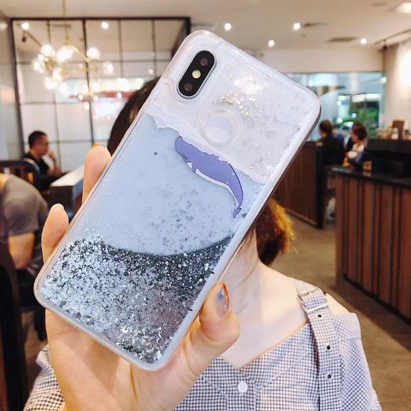 Anti Scratch Designer Cell Phone Cases Liquid Sand For Iphone 12