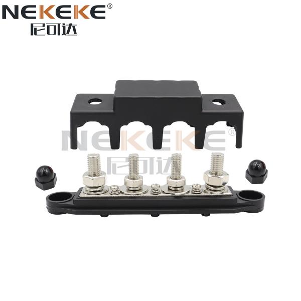 250A High Current Marine Bus Bar Boat Battery Busbar Terminal Block Corrosion Resistant