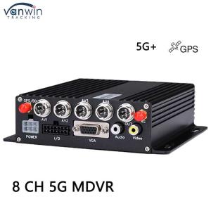 8 Channel Car DVR With 5G GPS AHD 1080P Camera SD Card Video Recorder For Truck