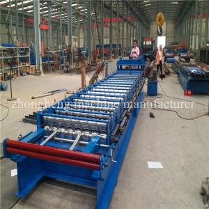 IBR Metal Step Tile / Roofing Sheet Roll Forming Machine Color Steel Sheet