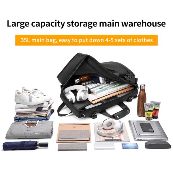 Multifunctional Waterproof Business Backpack Accept Customizable Logo