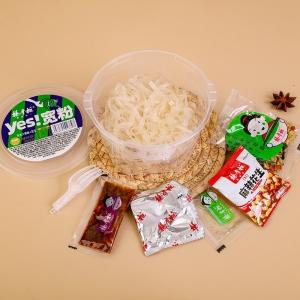 Wide Flat Vermicelli Instant Noodles Chinese instant glass noodles non spicy