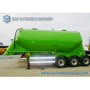 China 30 m3 Conoid Dry Bulk Tanker Trailer 3 Axles Aluminum Cement Semi Trailer on sale