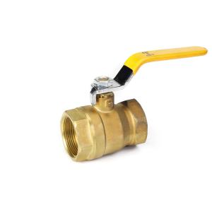 MOP5 Full Port Lp Gas Ball Valve Yellow Handle Gas Valve rustproof