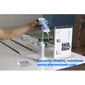 COMER anti theft display locking system Security Handphone stands with alarm