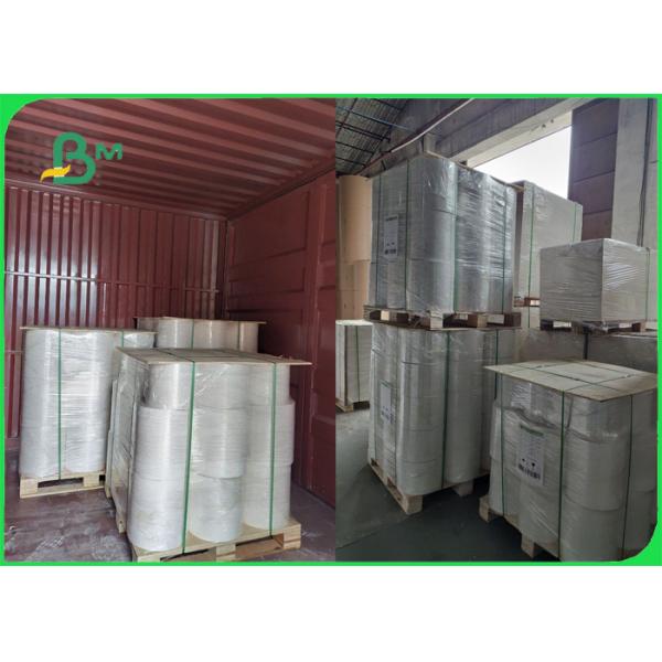 Eco - friendly 120um 140um White Coated Stone Paper For Notebook Waterproof