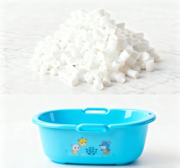 Quality Hypoallergenic Comfortable Easy-Clean for Infant Daily Bathing Baby Bathtubs Recyclable TPE Granules wholesale