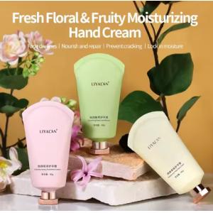 China Private Label Natural Plant Extracts Hand Lotion Dry Skin Deep Moisturizing Whitening Mini Hand Cream on sale