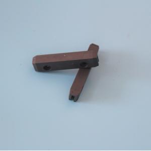 Cheap Stenter Machinery Spare Parts Babcock Finishing Machine Sling Pad Black Pads Peek Carbon Material for sale