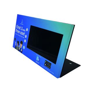 Point of purchase video shelf talker with HD screen,video shelf talker for
