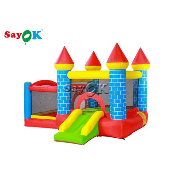 Quality 0.55mm / 18OZ Waterproof Mini Inflatable Castle Two Years Warranty wholesale