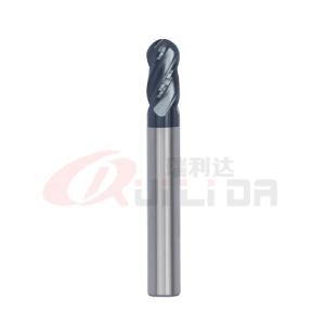 8mm 4F 9/16" 7/16" 5/16" Ball Nose End Mill Steel Cnc Ball Nose Bit