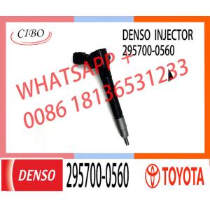 Common Rail Fuel Injector 295700-0560 23670-0E020 For Toyota Hilux 2GD-FTV