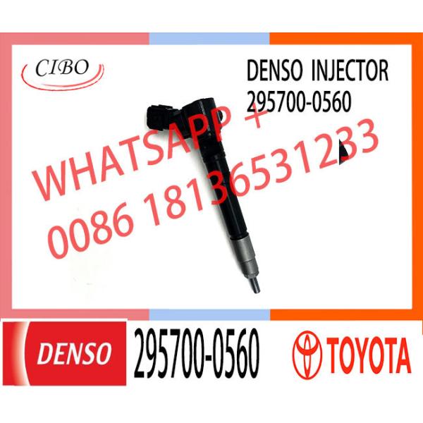 Quality Common Rail Fuel Injector 295700-0560 23670-0E020 For Toyota Hilux 2GD-FTV wholesale