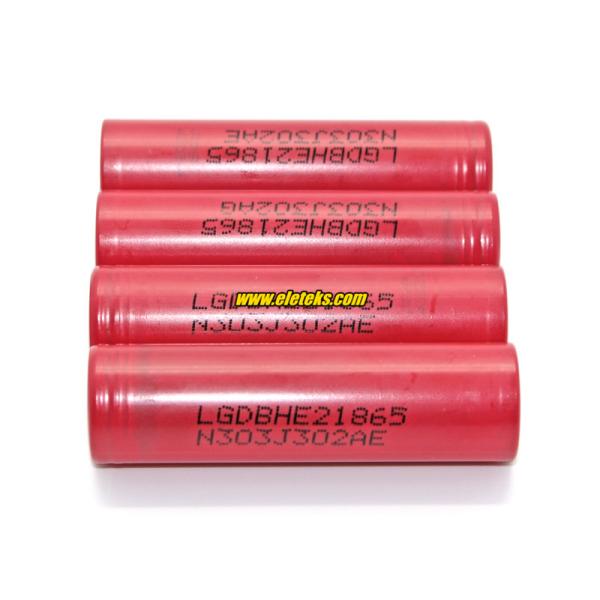 Original 18650HE2 2500mah 3.7V li-ion 18650 rechargeable battery, 30Amp high discharge battery for ecig mods