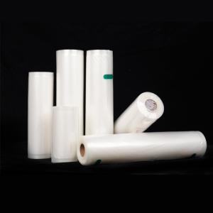 China OEM ODM Vacuum Pouch Bags Transparent Moisture Proof Embossed Sealer Rolls on sale