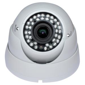 Outside Adjusting 4-9mm Manual Zoom Lens Vandal Proof Dome Camera of IR LED