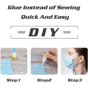 Factory Elastic Rope 3mm Branded Elastic Band Cord Flat Round Ear Loop