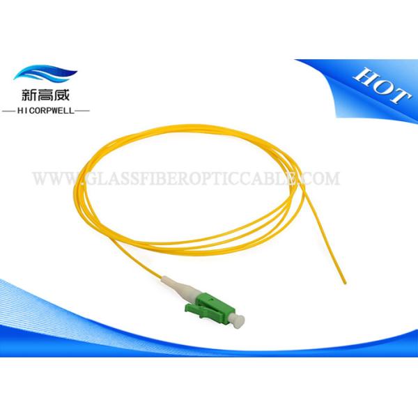 SM Simplex 9 / 125um Fiber Optic Pigtail G652 LC APC Industrial Easy Installatio