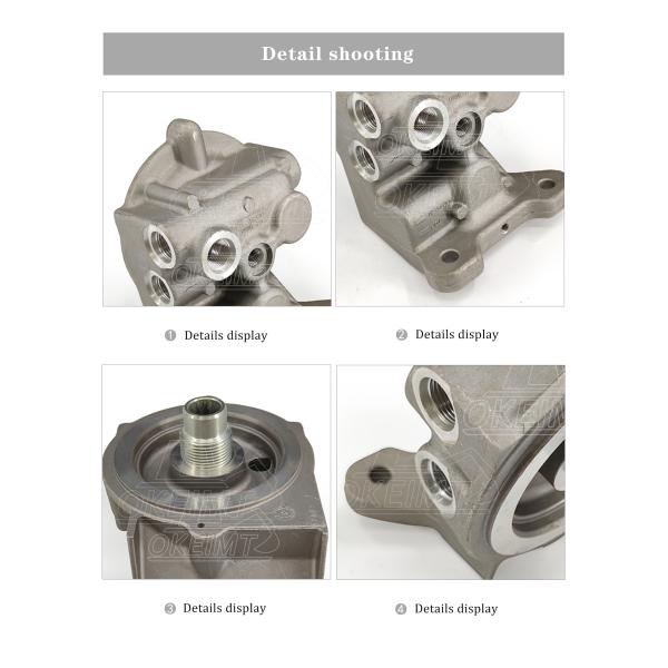 Fuel Filter Head High Quality Brand New E325D2 Hot Selling Excavator Fuel Filter Head