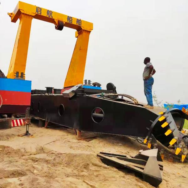 River Sand Gravel Cutter Suction Dredging Machine for Port Constructure