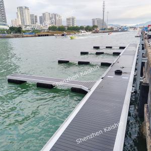 Marine Aluminum Alloy Floating Platform Dock Finger Floating Dock Pile Guide