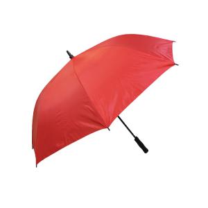 Cheap Silver Coating Pongee 190T Semi Automatic Umbrella 27 Inch for sale