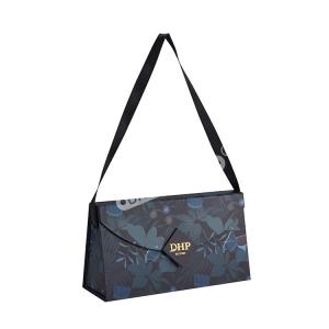 Cheap Fashionable Small Foldable Cardboard Handbag Gift Boxes With Handle for sale