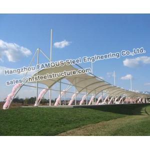 Membrane Structure Commercial Steel Building With PVC PVDF PTFE
