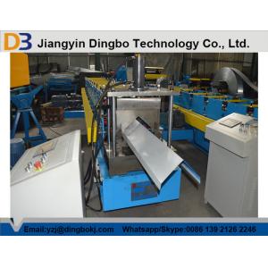High Precision Metal Roof Ridge Cap Roll Forming Machine With 5 Ton Decoiler
