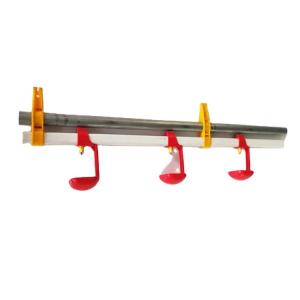 Cheap Automatic Chicken Nipple Drinkers Poultry Drinking Line 38.8mm 304 Stainless for sale