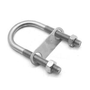 Carbon Steel Grade 8.8 M16 Zinc Plated Pipe Bracket U Bolt Full Thread