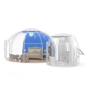 Diameter 5m Glamping Bubble Tent Polycarbonate Outdoor Clear Bubble Tent