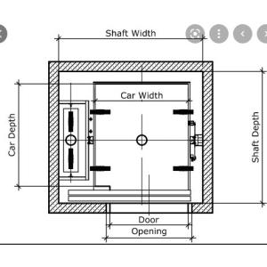 Microcontroller Hydraulic Mrl Elevator PM Gearless Drive 630KG 5 Passenger Lift