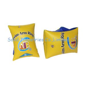 1 Pair PVC Swimming Arm Ring,Inflatable Float Water Air Sleeves