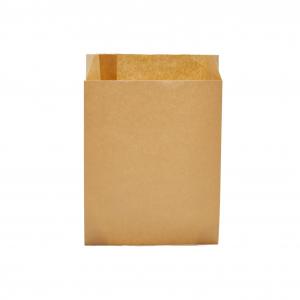 China 3 1/2 X 1 1/2 X 9 Plain Paper Hot Dog Bag Disposable on sale