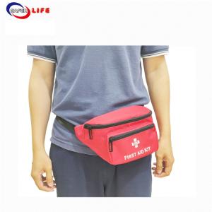 Polyester Portable First Aid Kit Fanny Pack Belt Bag Waist EMS Trauma Emergency